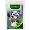 Carromco Balles de babyfoot 2 x noir/blanc / 2 x blanc / 2 x liège