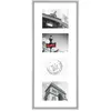 Nielsen Cadre pêle-mêle 30 x 74 cm Gallery Junior 4 vues 18 x 13 cm Argent