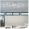 Paul Neuhaus Plafonnier LED Inigo, 80 cm, à 4 lampes, intensité variable