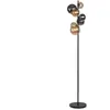 Paul Neuhaus lampe sur pied Popsicle, verre, hauteur 155 cm, G9