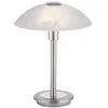 Paul Neuhaus Enova lampe à poser, couleur acier
