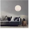 Paul Neuhaus Suspension LED Bolo, verre, ciel étoilé