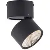 PURE Nola plafonnier LED à 1 lampe noir