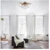 Paul Neuhaus Icicle Plafonnier, 42 prismes en verre, 8090-11,