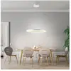 Paul Neuhaus Suspension LED Titus, Ø 60 cm, blanc, intensité variable
