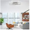 Paul Neuhaus Paan Plafonnier LED carré avec variateur et CCT, 6232-55