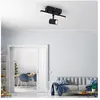 Paul Neuhaus spot pour plafond LED Barik, 26 cm, réglable