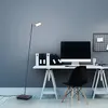 PURE Mira lampadaire LED, télécommande, noir