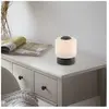 Paul Neuhaus lampe de table LED Bota, anthracite, verre, intensité variable