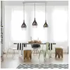 Paul Neuhaus Pilua Suspension, 3 sources lumineuses, 2063-17,