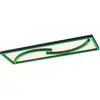 Paul Neuhaus Plafonnier LED Serpent, dimmable, RGBW, rectangle