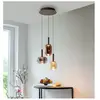 Paul Neuhaus Suspension LED Irides, Ø 43 cm, multicolore, verre