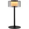 Paul Neuhaus Lampe à poser LED Rika, verre, hauteur 33 cm, intensité variable