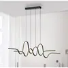 Paul Neuhaus Suspension LED Altitude, noir, longueur 125 cm
