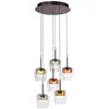 Q-Smart-Home Paul Neuhaus Suspension Smart LED Q-Kon multicolore à 6 l...