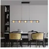 Paul Neuhaus Suspension LED Rika, 119 cm, verre, intensité variable