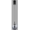 Suspension LED PURE Infinity, gris/gris fumé, Ø 18 cm, CCT