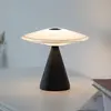 Lampe à poser LED Elipsa Paul Neuhaus, blanc/noir, à intensité variabl...