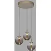 Suspension LED PURE E-Infinity, bronze/ambre, Ø 50 cm, CCT