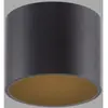 Plafonnier LED PURE pour salle de bain Point, noir, Ø 18 cm, IP44