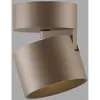Spot pour plafond LED PURE Cup, couleur bronze, Ø 9,5 cm, métal