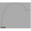 Lampe sur pied LED PURE Loop-Bow, couleur bronze, portée 290 cm