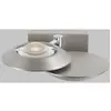 Applique murale LED PURE Oculis, couleur argent 30 cm, fer, à 2 lampes...