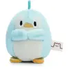 Peluche pingouin Nici Waddle Bleu 5 cm 61243
