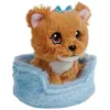 NICI 61944 Doudou chien Yorkshire 12cm dans son panier bleu