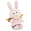 Peluche ange gardien lapin Nici 12 cm
