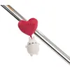 Nici Molang Ours en peluche 5 Cm Argent Argent One Size