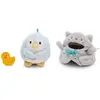 Ensemble peluche pingouin avec costume de canard Nici Waddle 8 cm