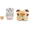 Ensemble peluche hamster avec costume de chien Nici Shai 8 cm