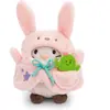 Ensemble peluche chat avec cactus et costume de lapin Nici Angy 8 cm