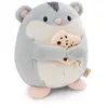 Non communiqué Peluche hamster Shai avec biscuit
