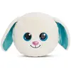 NICI- Lapin Wolli-Dot Coussin GLUBSCHIS 32x32cm Blanc-Oreiller en Peluche Doux pour Les garçons, Les Filles, Les bébés-idéal pour la Maison, la Maternelle ou en déplacement, 61366