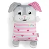 Nici Doudou lapin réversible 30x20