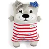Doudou chien réversible, NICI 62291