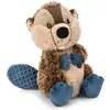 Peluche castor Nici Harry Woodsnacker Bleu 20 cm 62267
