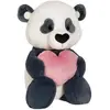 Nici-62610-Toucher Love Panda avec cur NICI GREEN-35cm