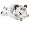 Nici Léopard des neiges Eleni Snowbell 45 cm couché Peluche