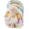 NICI La La Lammie l’Ange Gardien Mouton en Peluche 30cm dans sa boîte Cadeau   Peluches Moutons pour Filles, garçons et bébés   Jouet Doux à câliner, pour Jouer et à Offrir   Doudou - Blanc/Or