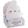 NICI Peluche Molang 24 cm dans Son Emballage Cadeau I Favori des Réseaux Sociaux et Star de la Télé à câliner, pour Jouer et à Aimer I Peluches Kawai   47748, Blanc.