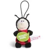 Peluche Nici Ladybird Schutzengel Noir 8 cm 44861