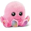 NICI Glubschis : Le Poulpe Poli Original de 22 cm-Peluches Animaux de la mer pour Les Amateurs de Jouets Tout Doux, Doudou Pieuvre Yeux Scintillants à câliner et pour Jouer, 46969, Rose/Multicolore