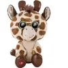 NICI Glubschis : L’Originale   Girafe en Peluche Halla Glubschis 15 cm   Peluches adorables   Doudou avec de Grands Yeux Brillants   Animaux du Zoo Duveteux à câliner et pour Jouer   Doudous girafes