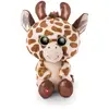 NICI Glubschis : L’Originale   Girafe en Peluche Halla Glubschis 25 cm   Peluches adorables   Doudou avec de Grands Yeux Brillants   Animaux du Zoo Duveteux à câliner et pour Jouer   Doudous girafes