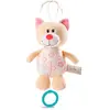 Nici Chat Boîte à Musique Sur Carte D´en-tête Teddy 18 Cm