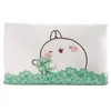 NICI Coussin rectangulaire MOLANG avec Feuille de trèfle 43x25cm