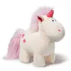 NICI Peluche Licorne Theodor 32 cm, Blanc.